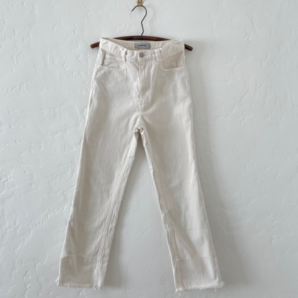 Rachel Comey Slim Legion Jeans - dirty white